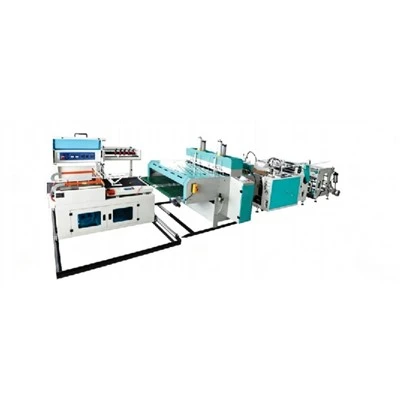 Máquina para fabricar bolsas tipo chaleco con embalaje automático
